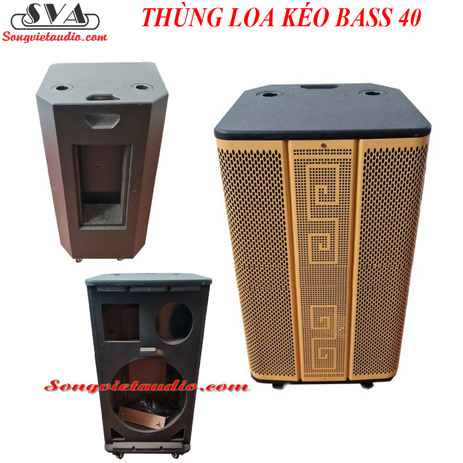 THÙNG LOA KÉO DÀNH CHO BASS 40 (CHƯA BAO GỒM MẠCH VÀ LOA)