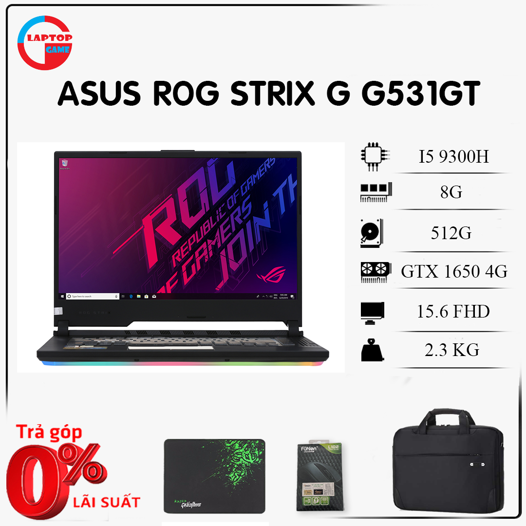 Laptop asus rog strix g g531gt