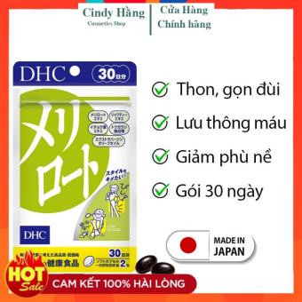 Viên Uống Thon Đùi DHC Melilot 20 ngày 40 viên - Nhật Bản Japan - Cindy Hang
