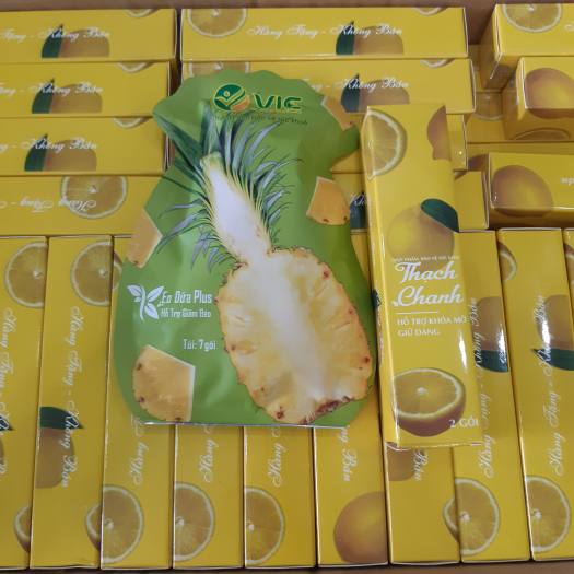 KẸO DỨA GIẢM CÂN VIC MẪU MỚI