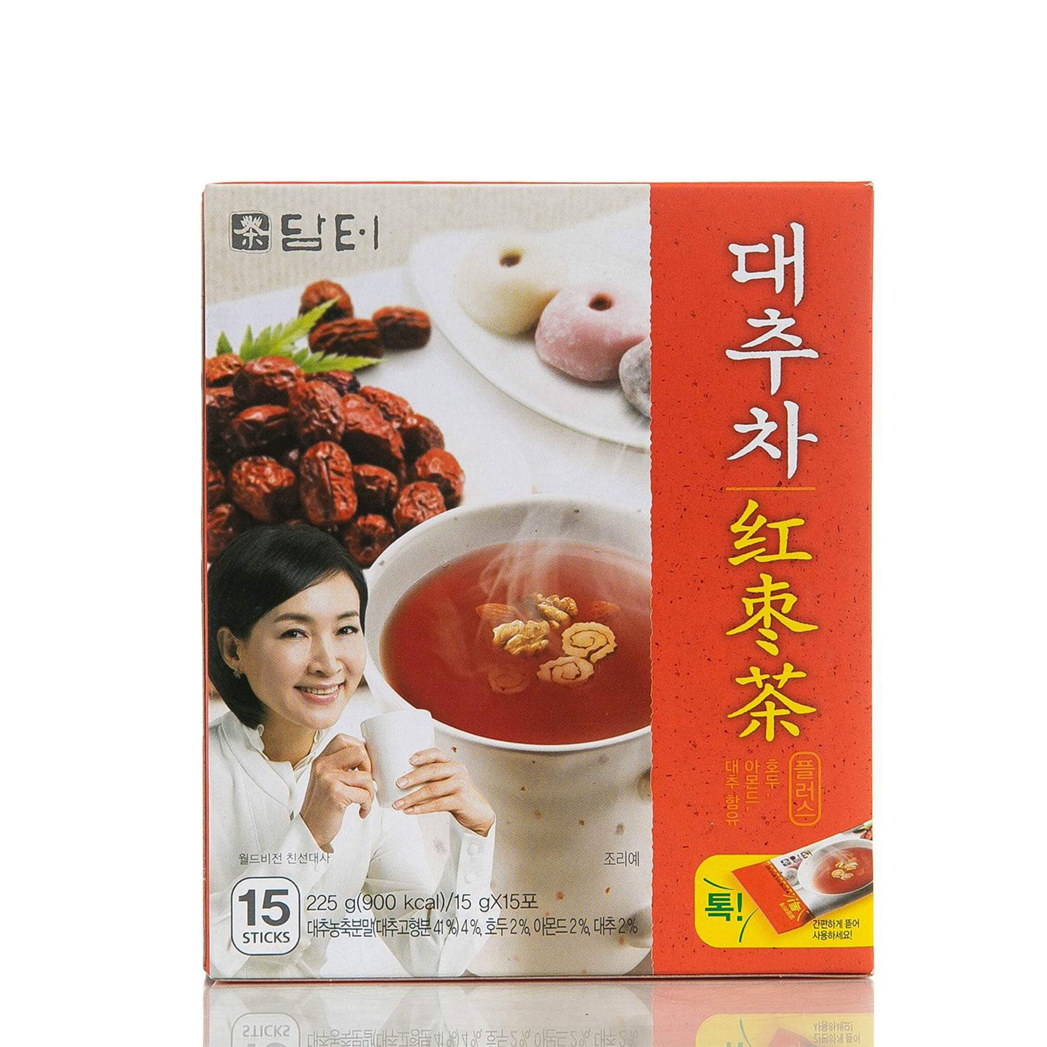 Trà táo đỏ Damtuh Hàn Quốc 225g (15 gói)