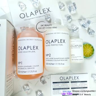 Olaplex Phục Hồi Tóc Yếu Hư Tổn No1 No2 No3
