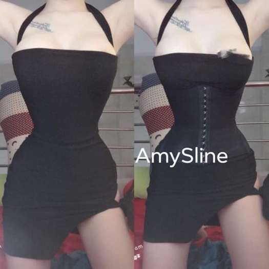 Đai Nịt Bụng Định Hình Eo Amy Sline Gen Nịt Bụng Định Hình Giúp Eo Thon Giảm Mỡ Hàn Quốc