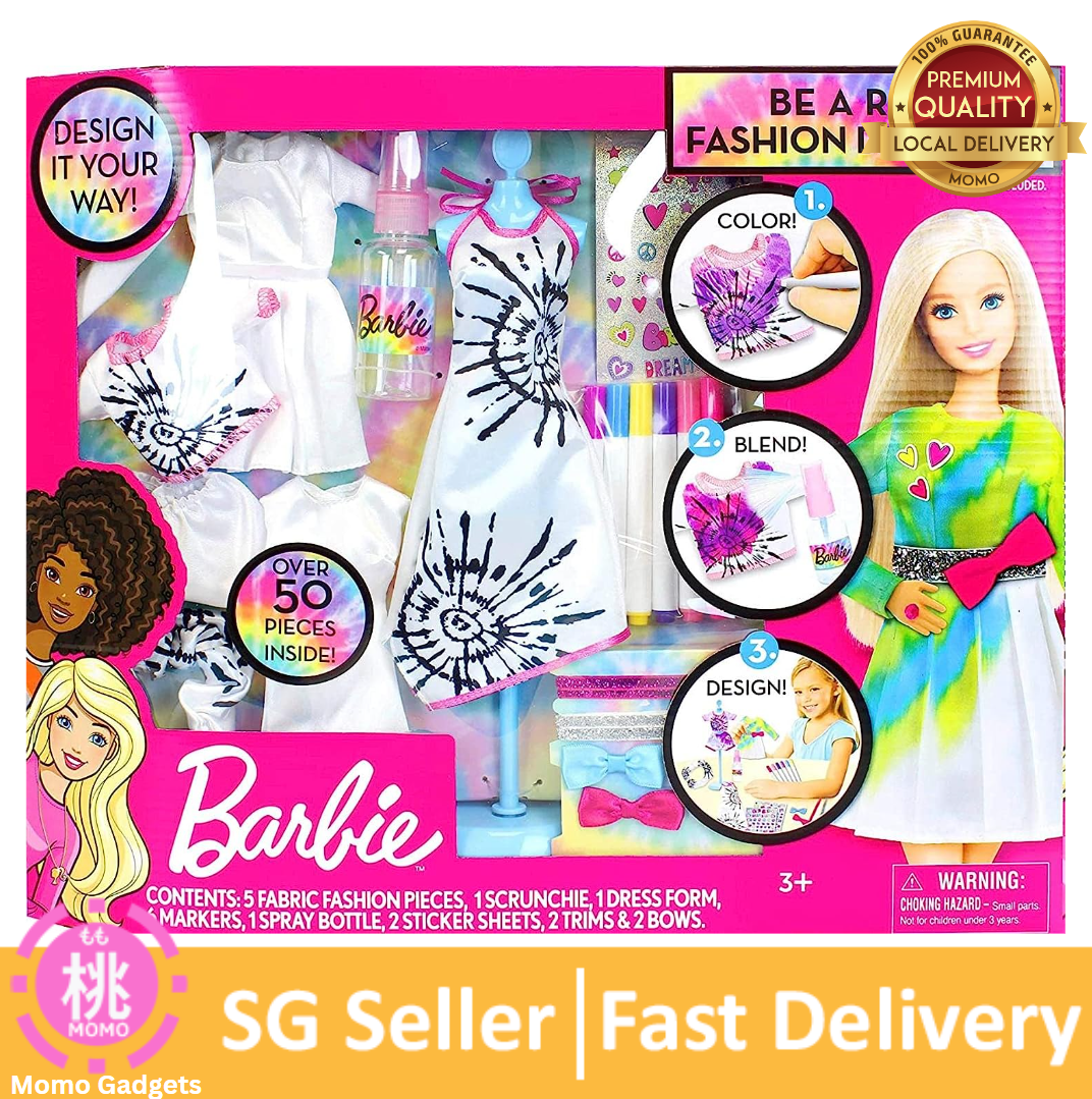 Barbie Made to Move Doll with 22 Flexible Joints & Curly Brunette Ponytail  Wearing Athleisure-wear for Kids 3 to 7 Years Old 