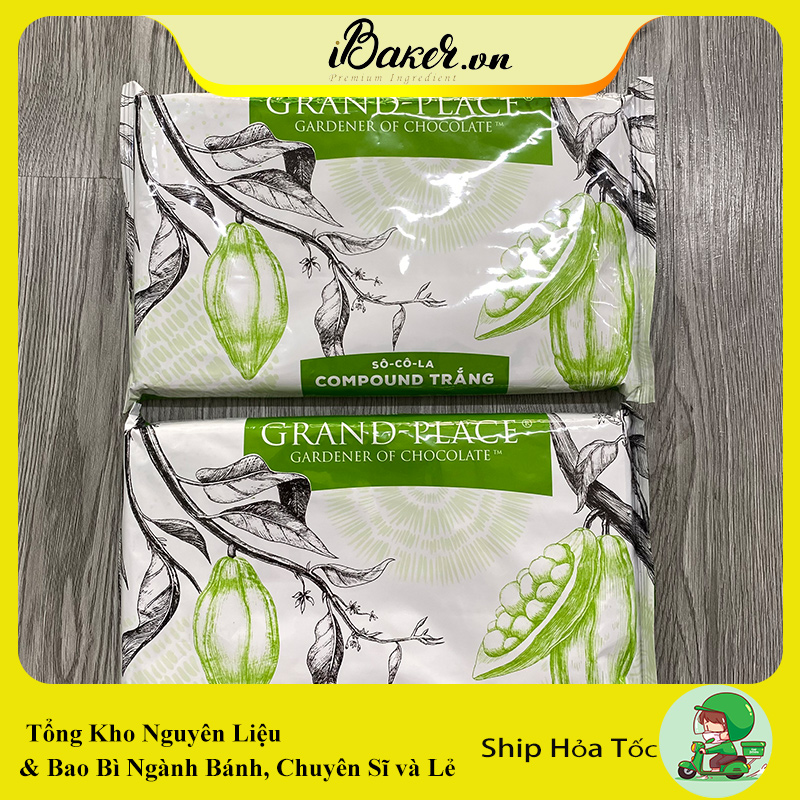 Socola Puratos Compound trắng- 1kg