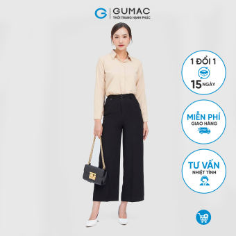 Quần tây nữ GUMAC QC06068 ống rộng