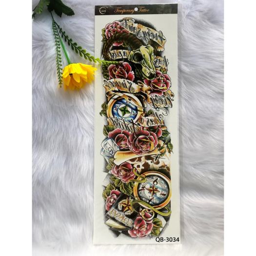 Hình Xăm Dán Kín Tay, Nửa Lưng-hình xăm cá chép hóa rồng