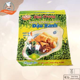Bịch 30 miếng Bánh Tráng Bò Bía Đậu Xanh Thơm Ngon THU TRANG
