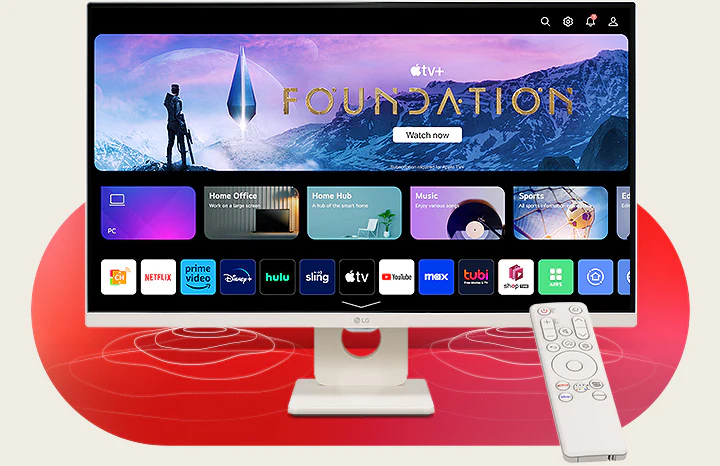 LG 27U511SA-W 27" FHD IPS 100Hz 5ms Smart Monitor with webOS · v7