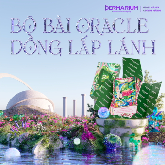 Dermarium Bộ Bài Oracle Dồng Lấp Lánh - Vị Thần Của Những Quyết Định