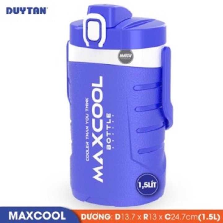 [CHÍNH HÃNG] BÌNH GIỮ NHIỆT MAXCOOL 1L NHỰA DUY TÂN