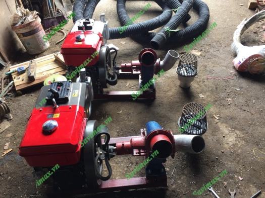 Máy hút cát hút bùn ao hồ đầu nổ di.esel chất lượng cao