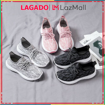 Giày thể thao nữ siêu nhẹ - Giày sneaker nữ 3 màu đen, xám, hồng - Giày nữ đẹp phù hợp đi học, đi chơi, thể thao