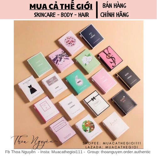 Nước hoa Vial Nước Hoa Mini