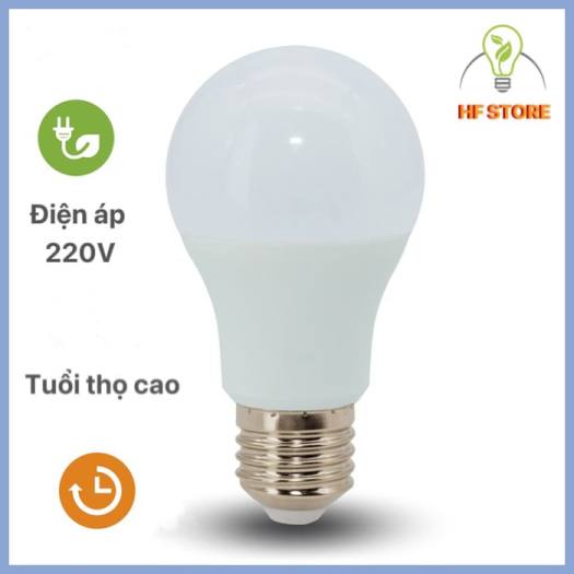 Bóng búp tròn ánh sáng trắng vàng bóng đèn led 3w trang trí ngoài trời trong nhà, bóng đèn đui vặn lắp dây đèn ping pong bóng bulb tròn chống bụi chống nước giá rẻ