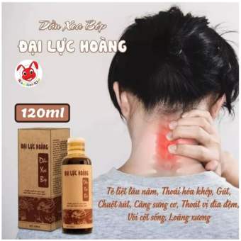 Dầu xoa bóp Đại Lực Hoàng 120ml- giải pháp hỗ trợ cơ xương khớp - Red Ant Kids