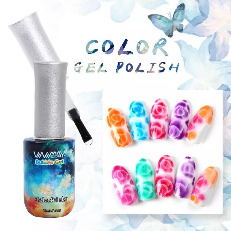 Gel loang Vinimay - Top loang - Chai 15ml - Sugar Nails