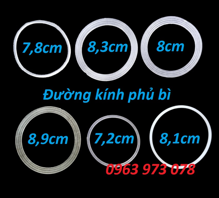 Gioăng Ron máy xay sinh tố các loại, giá rẻ