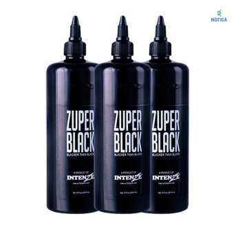 Mực xăm Black Zuper Siêu Đen - Chai 360ml