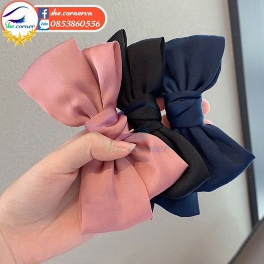 Kẹp tóc Kẹp tóc hàn quốc❐◎✔  Kẹp nơ nhỏ Hàn Quốc dễ thương 12 màu