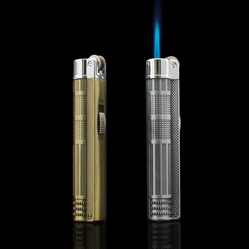 Bật lửa khè gas đá rãnh tay jobon jb522 thiết kế đẹp chắc tay