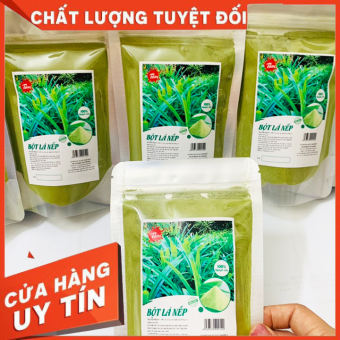 Bột lá nếp (50g), bột lá dứa sấy lạnh nguyên chất, nguyên liệu nấu chè, xôi, thạch rau câu, pha nước uống