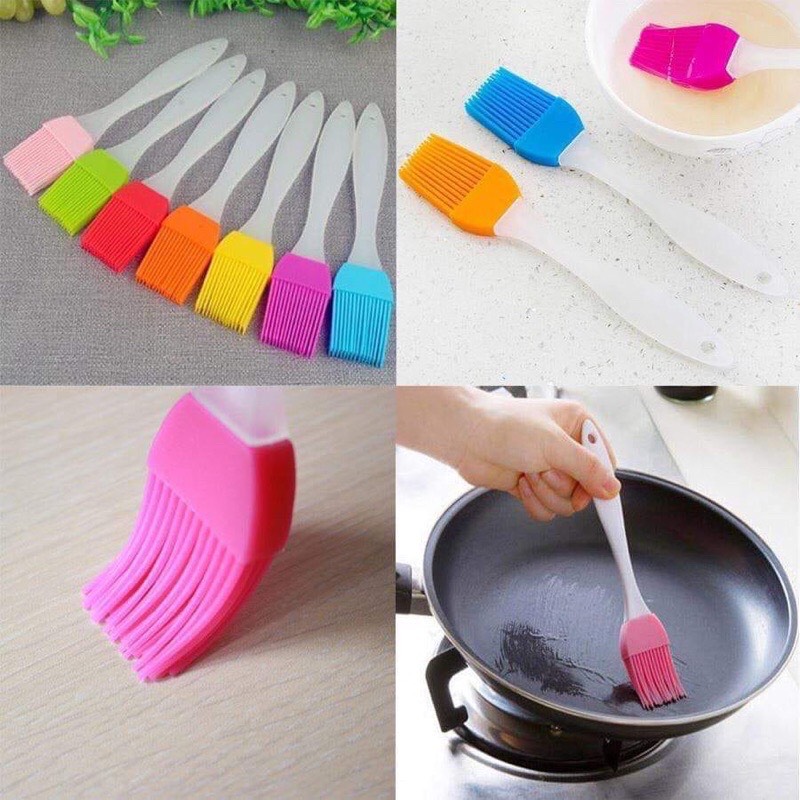 Cọ chổi silicon quét dầu bơ trứng/ chổi quét mặt làm bánh phết dầu mỡ