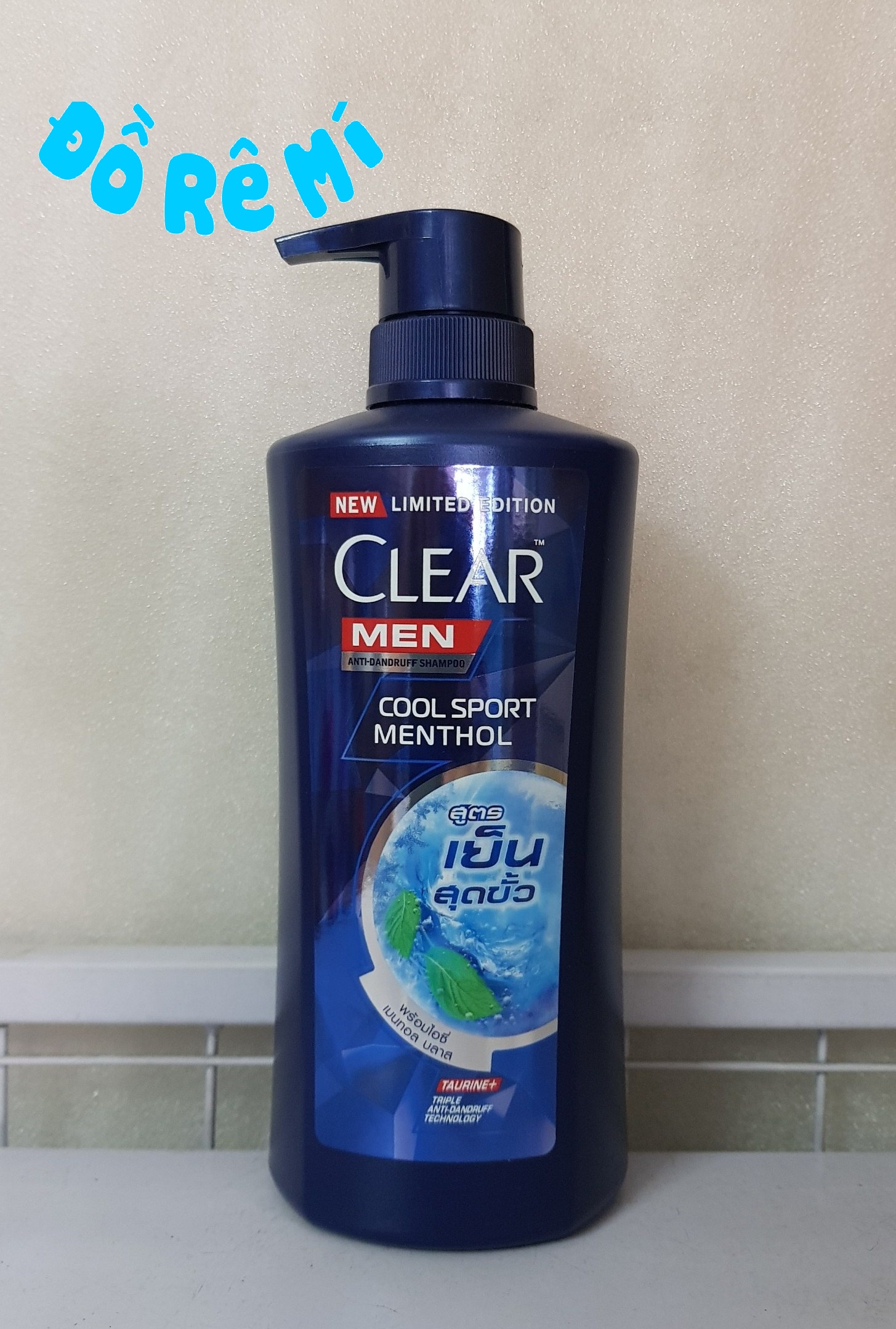 Dầu gội clear men thái lan 450ml