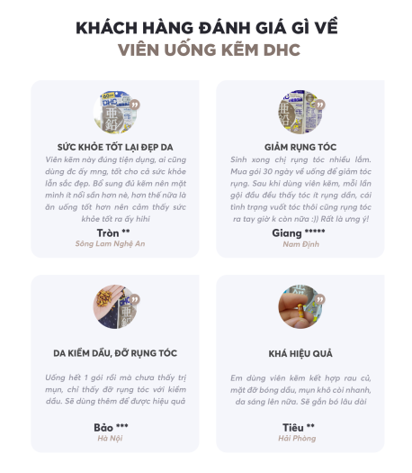 Viên Kẽm DHC Zinc Nhật Bản Gói 20 Ngày bổ sung hữu hiệu lượng kẽm cần thiết cho cơ thể tràn đầy năng lượng