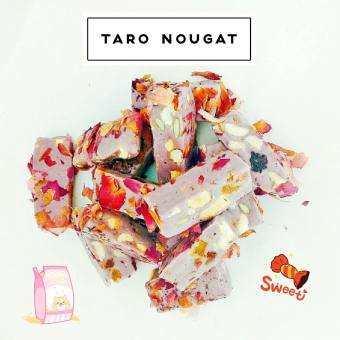 Kẹo Sữa Hạt Dinh Dưỡng - Kẹo Nougat Vị Khoai Môn 200g