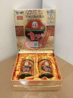 Cao Hồng Sâm Samsung Hàn Quốc 6 năm tuổi loại giàu hàm lượng sâm tinh chất ( 2 hũ x 250gr)