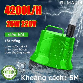 30 năm không phải là xấu 4200L/h 25W220V Chống mưa Chống bụi máy bơm hồ cá、Thích hợp để bơm nước trong bể máy bơm chìm 220V máy bơm nước hồ cá máy bơm nước mini,bơm chìm hút đáy 220v, máy bơm nước chìm,bơm bể cá cảnh