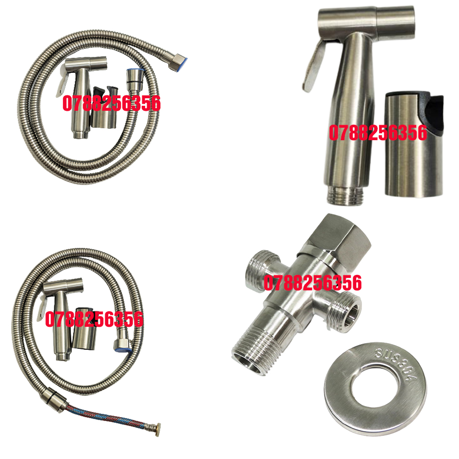 Bộ Vòi Xịt Vệ Sinh và Dây INOX 304 HC3041XDT KIMNAMPHAT Chất liệu toàn bộ bằng inox 304 Nước mạnh Độ bền cao. Vòi Xịt inox dây 2 lớp 3 lớp đẹp inox SUS304Vòi xịt vệ sinh phòng tắm inox 304 áp lực mạnh. LỰA CHỌN THEO SỐ ẢNh NPL18