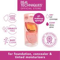 REAL TECHNIQUES Miracle Complexion Sponges+ Travel Case