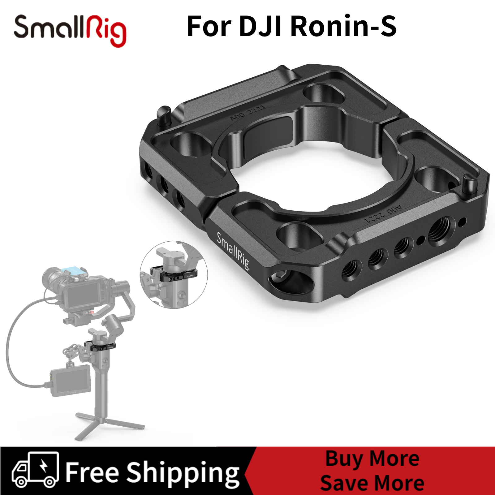 SmallRig Gắn Kẹp, Cho DJI Ronin-S Gimbal 2221B