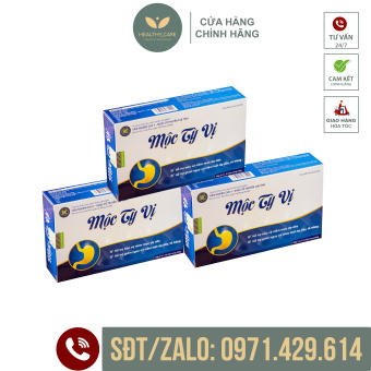 Combo 3 Hộp Dạ dày Mộc Tỳ Vị [CHÍNH HÃNG] - Giảm đau dạ dày, hết trào ngược - hộp 3 vỉ