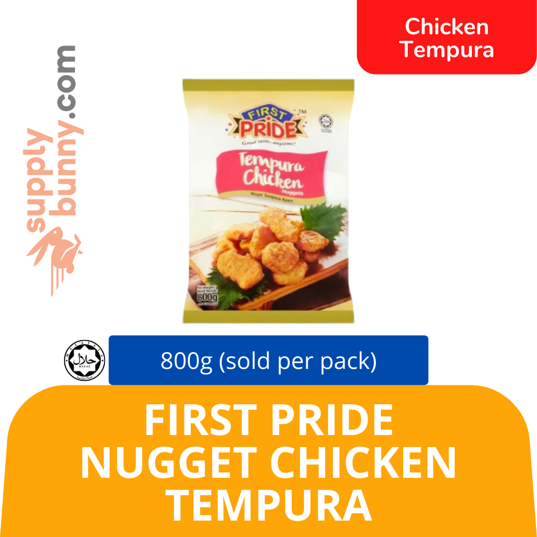 KLANG VALLEY ONLY! First Pride Nugget Ayam Tempura 800g (sold per pack) Chongsway