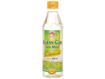 Giấm gạo lên men Ajinomoto chai 400ml