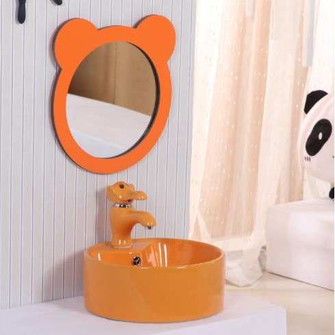 Gương soi dành cho trẻ em hình bông hoa/ hình tai gấu dễ thương