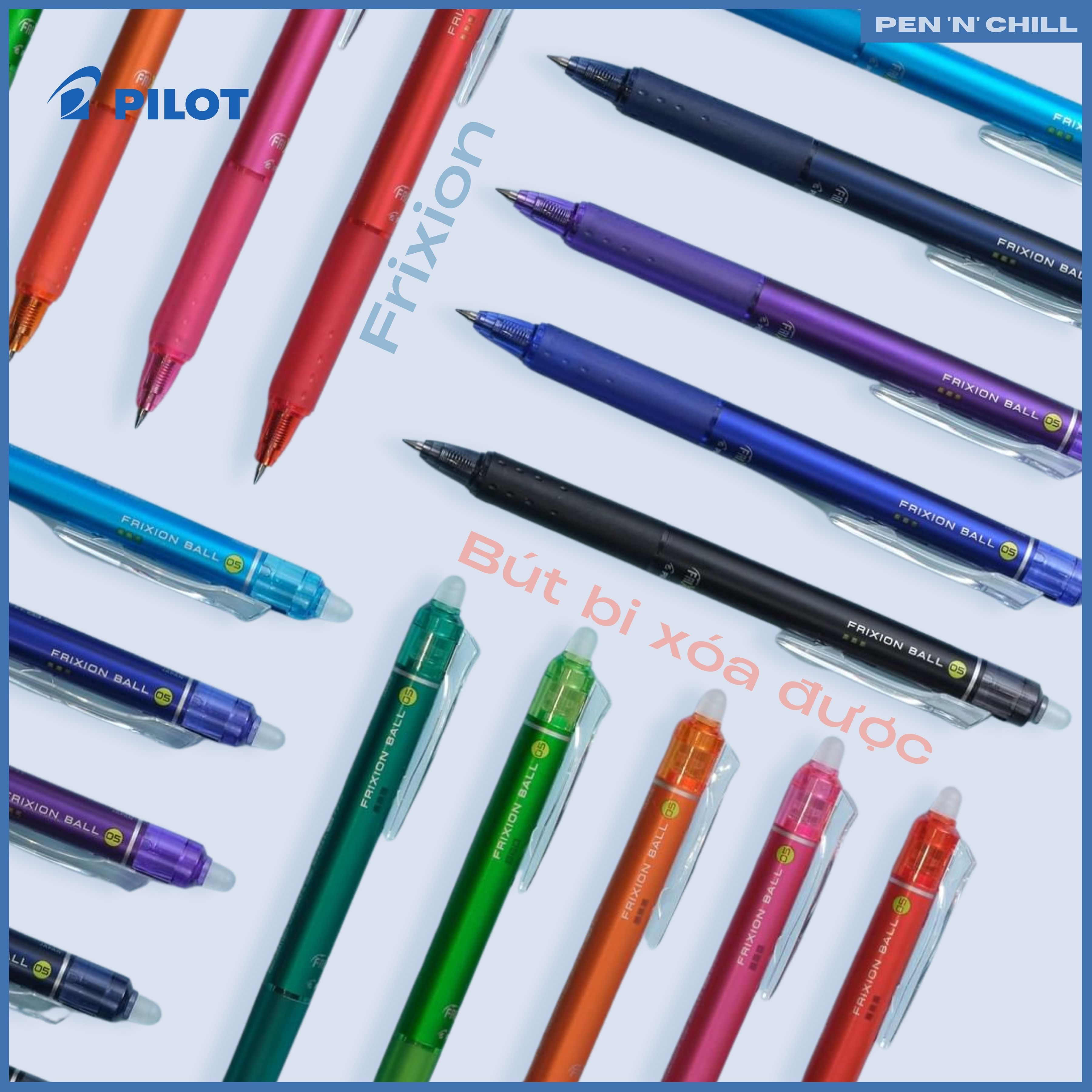 Bút bi xóa được Pilot Frixion Ball - Cỡ ngòi 0.5mm