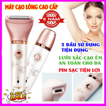 Máy Cạo Lông Thiết Kế Nhỏ Gọn Tiện Dụng Dành Cho Nữ Máy tẩy lông Kemei KM-1632 chuyên dụng tỉa lông máy triệt lông vùng kín, lông nách, lông chân, ria mép,hiệu quả, an toàn, tiện lợi, toàn thân, dùng pin sạc chuyên nghiệp