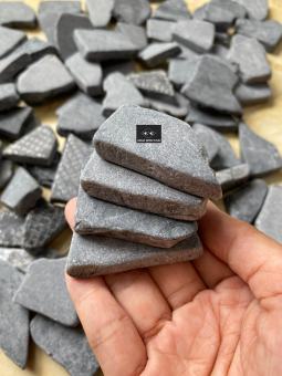 Đá viên tự nhiên làm bậc thang đá - trang trí tiểu cảnh, terrarium, trang trí thuỷ sinh