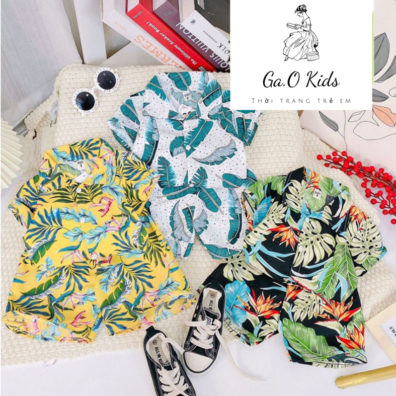 [GIẢM 50K PHÍ SHIP] Đồ bộ pijama trẻ em ngắn tay kate cao cấp bé trai bé gái chất 5 màu vải thoáng mát size từ 8-20kg. Đồ trẻ em pijama ngắn tay vải kate 5 màu chất vải thoáng mát