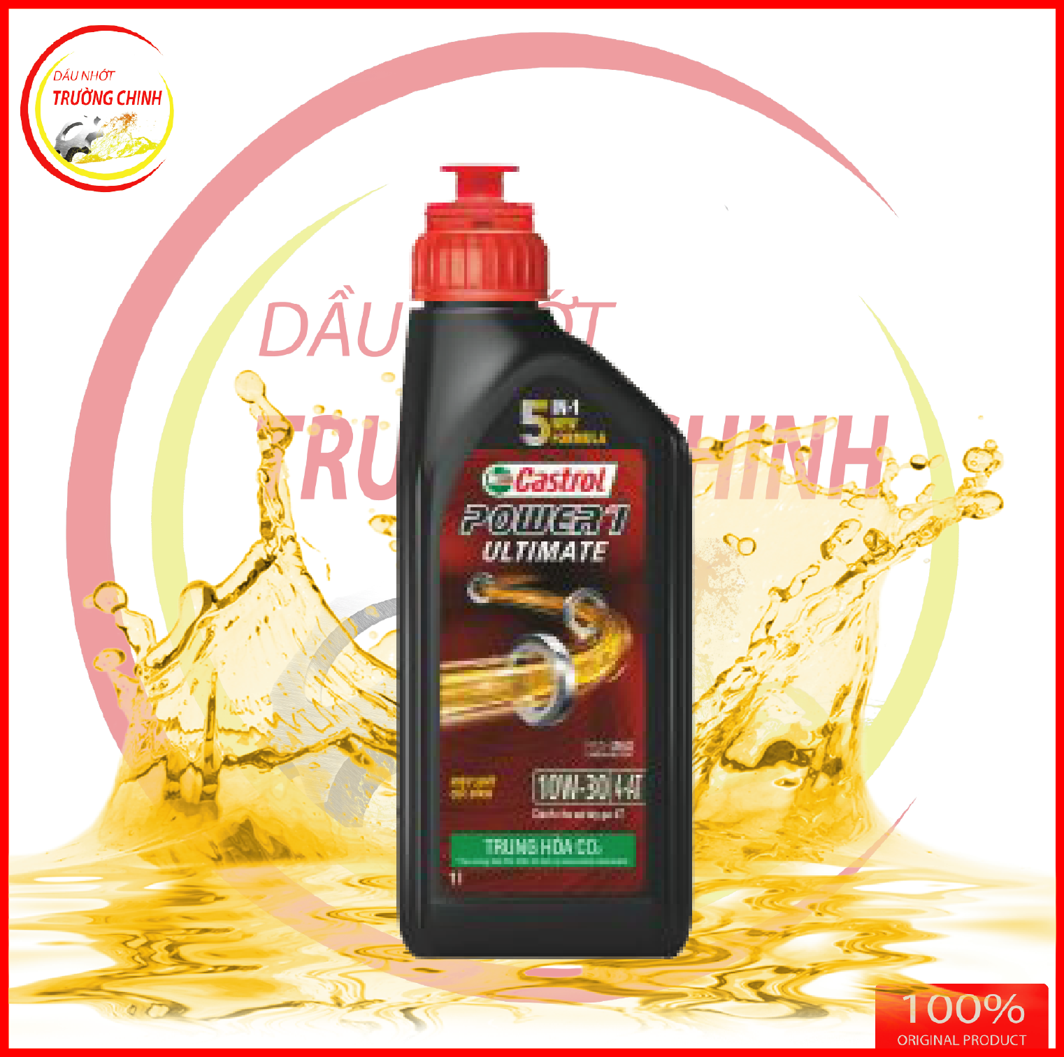 Nhớt Castrol Power 1 ULTIMATE Scooter 10W30 dành cho xe ga đời mới