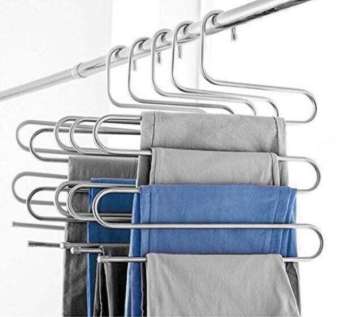 Móc treo quần 5 tầng inox xuất Nhật