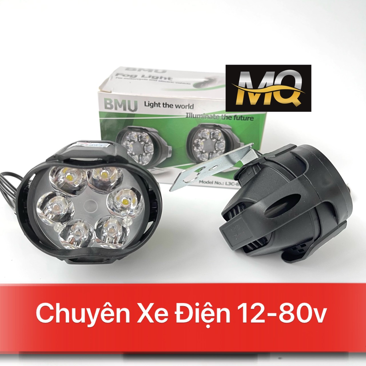 ĐÈN TRỢ SÁNG LẮP XE ĐẠP ĐIỆN