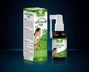 Xịt họng keo ong xanh Xuyên Tâm Liên Nano Antivir giúp hỗ trợ ngăn ngừa và cải thiện viêm họng,giảm nguy cơ viêm đường hô hấp do vi khuẩn, virut gây ra, giúp làm sạch và giảm hôi miệng, viêm lợi, nhiệt miệng, loét miệng.