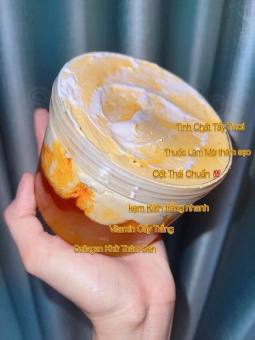 Kem trắng toàn thân body cốt Tẩy Mạnh MIX sữa chua siêu mạnh cho da đen chai lì