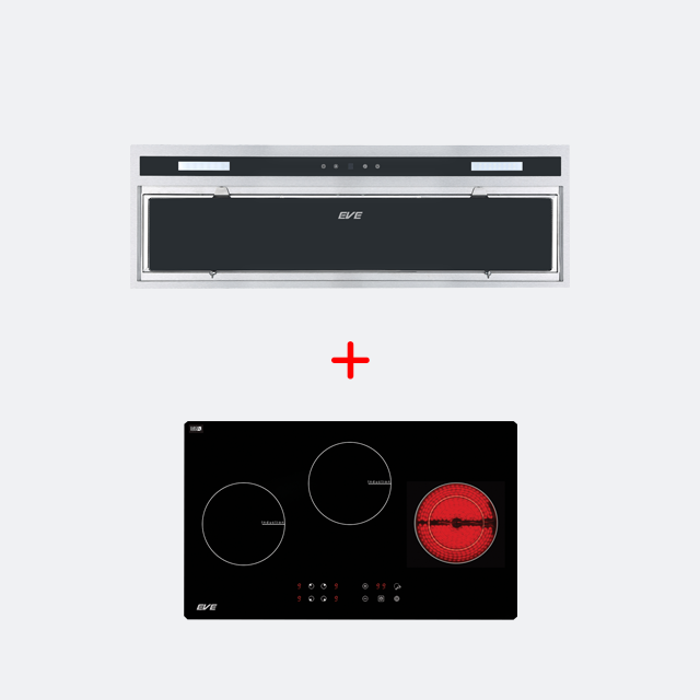 [0% 10 เดือน] (Eve) SET HBI-SKYLINE-75 BLACK + HB73-2IND1DVCTC V2 ราคา 19,990 บาท*ส่งฟรี