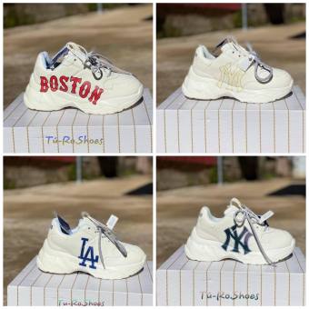 Giày MLB Boston , Ny Vàng, Chucky Full sz Nam Nữ Bản Chuẩn Đẹp Full Boxx To